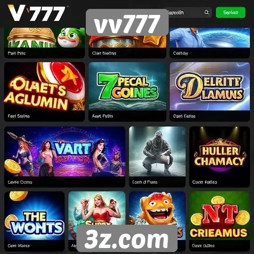 Exploração dos jogos mais populares do vv777